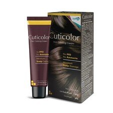 Cuticolor Permanent Hair Coloring Cream - Dark Brown 3.0 - 120 gm