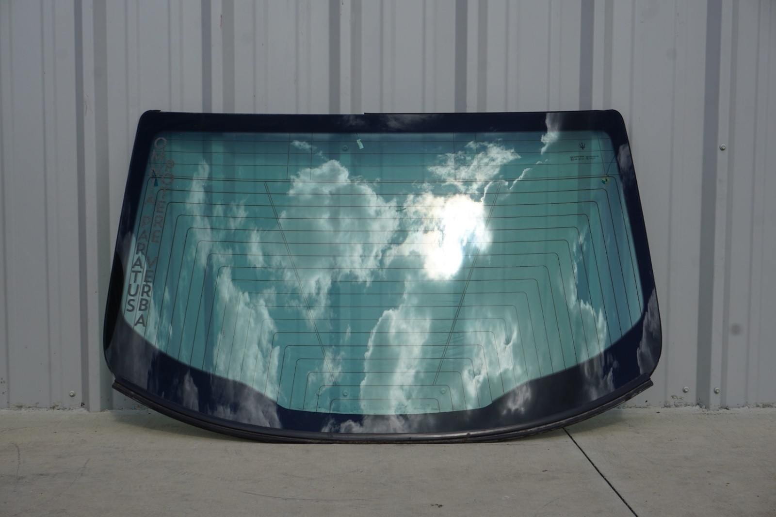2014 - 2020 MASERATI GHIBLI REAR BACK WINDSCREEN WINDSHIELD WINDOW GLASS OEM