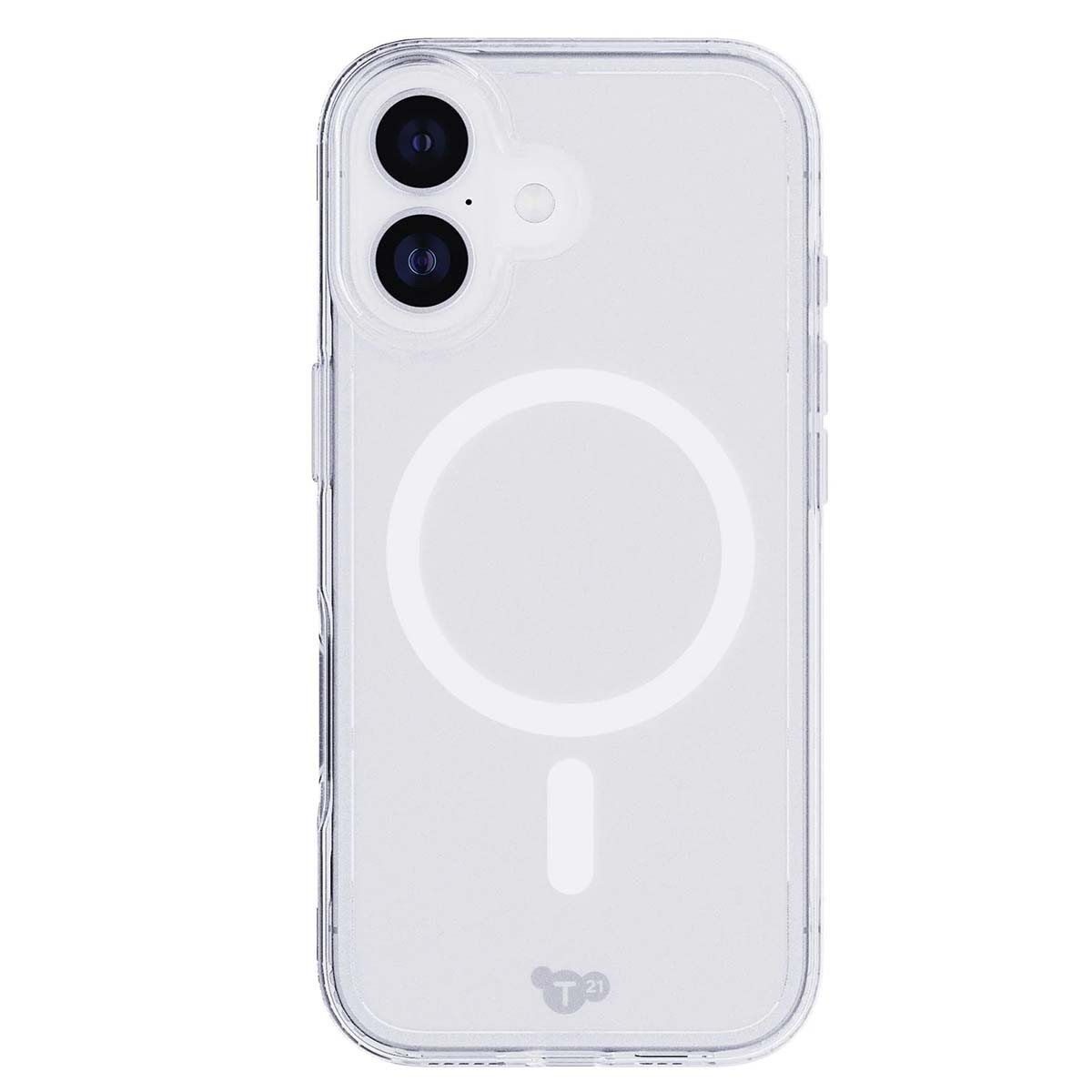Coque antichoc iPhone 17 Tech21 protection silicone anti-chute grise