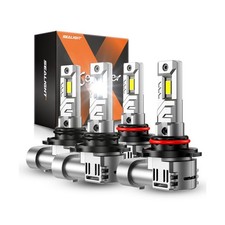 SEALIGHT 9005 9006 Bulbs, 80000LM 8X Brightness 9005 9006 Lights Bulbs, 6500K...
