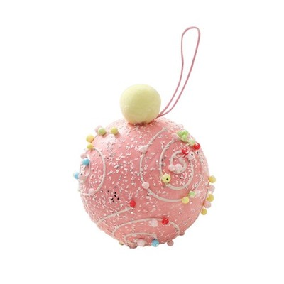 Schaumstoff Christbaumkugel Anhänger, 8 cm, Dekoration für Weihnachtsbaum, Wohnzimmer,