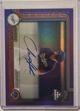 2025 Topps Pro Debut - Chase Harlan #PD-167 Purple Foil Autographs /299 (AU, RC)