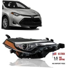 Headlight Assembly Replacement for Corolla L/LE/LE ECO 2017-2019 Headlamp