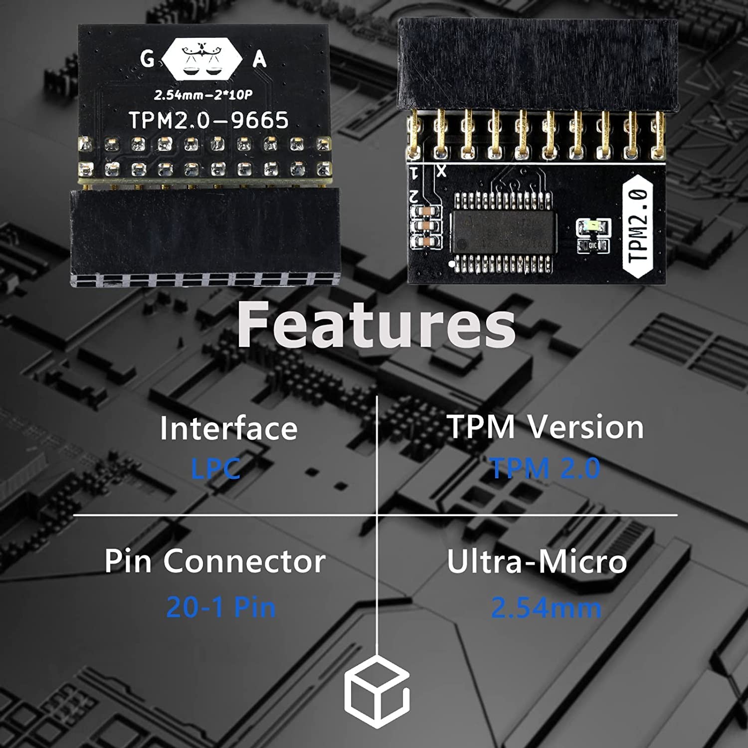 Module TPM 2.0 LPC pour sécuriser votre PC et installer Windows 11