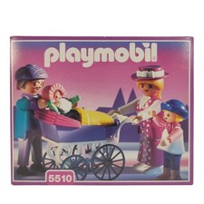 Playmobil 5510 Familie m. Puppenwagen Nostalgie Puppenhaus Rosa Serie NEU sealed