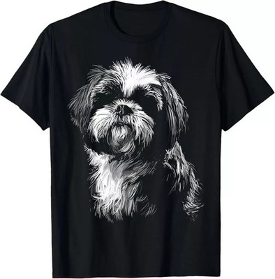Dog Lover Cute Animal Pet Art Graphic Shih Tzu Unisex T-Shirt