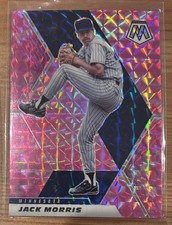 2021 Panini Mosaic #176 Jack Morris Pink Camo