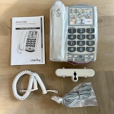 Clarity Power Technology P300 Amplified Phone Big Button Picture Perfect Dialing