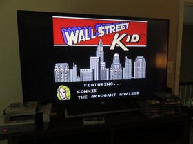 🔥 WALL STREET KID with BOX (Nintendo Entertainment System, NES) TESTED! 🔥