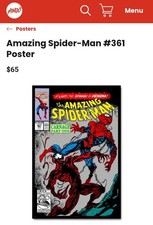 Mondo Marvel The Amazing Spider-Man  361 Poster     Carnage Part One IN HAND