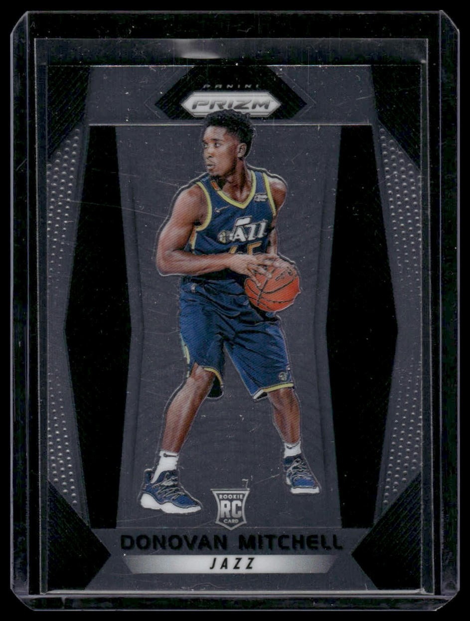 2017-18 Panini Prizm #117 Donovan Mitchell