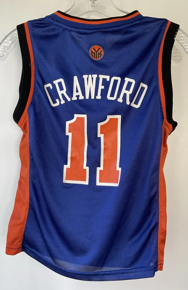 Adidas New York Knicks Jamal Crawford #11 Youth Jersey Size Small - Image 3 of 4
