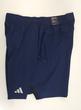 Adidas Men's Heat Ready D4T 7" Mesh Training Shorts Navy Blue JE3084  LARGE 