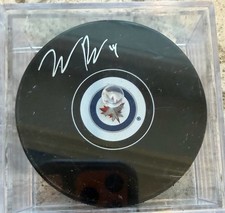 Neal Pionk Winnipeg Jets Autographed Hockey Puck With Hologram