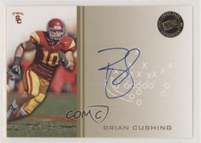 2009 Press Pass Signings Gold 17/99 Brian Cushing #PPS-BC Auto fm0