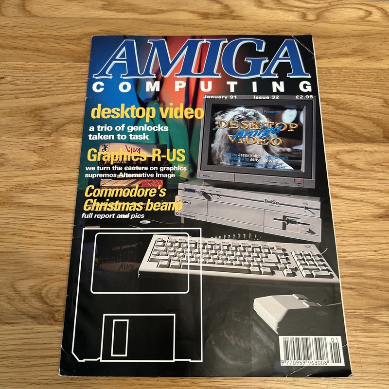 Amiga Computing Magazine Issue 32 Jan 1991 Commodores Christmas