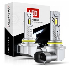 Pair 9005 HB3 LED High Beam Headlight Bulbs 6500K For Chevy Silverado 1500 10-17