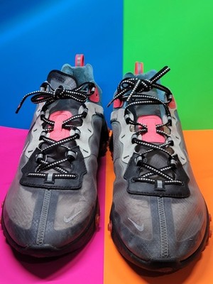 Used Men s Size 14- Nike React Element 87  Solar Red  Sneakers 