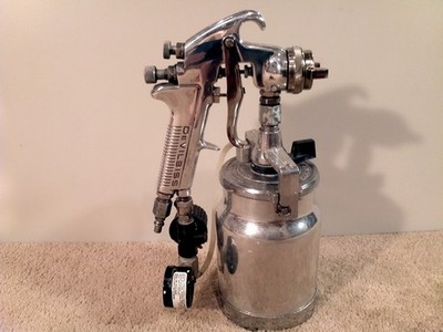 DeVilbiss JGA-510 Aluminum Spray Gun W/ Cup #80 Cap USA