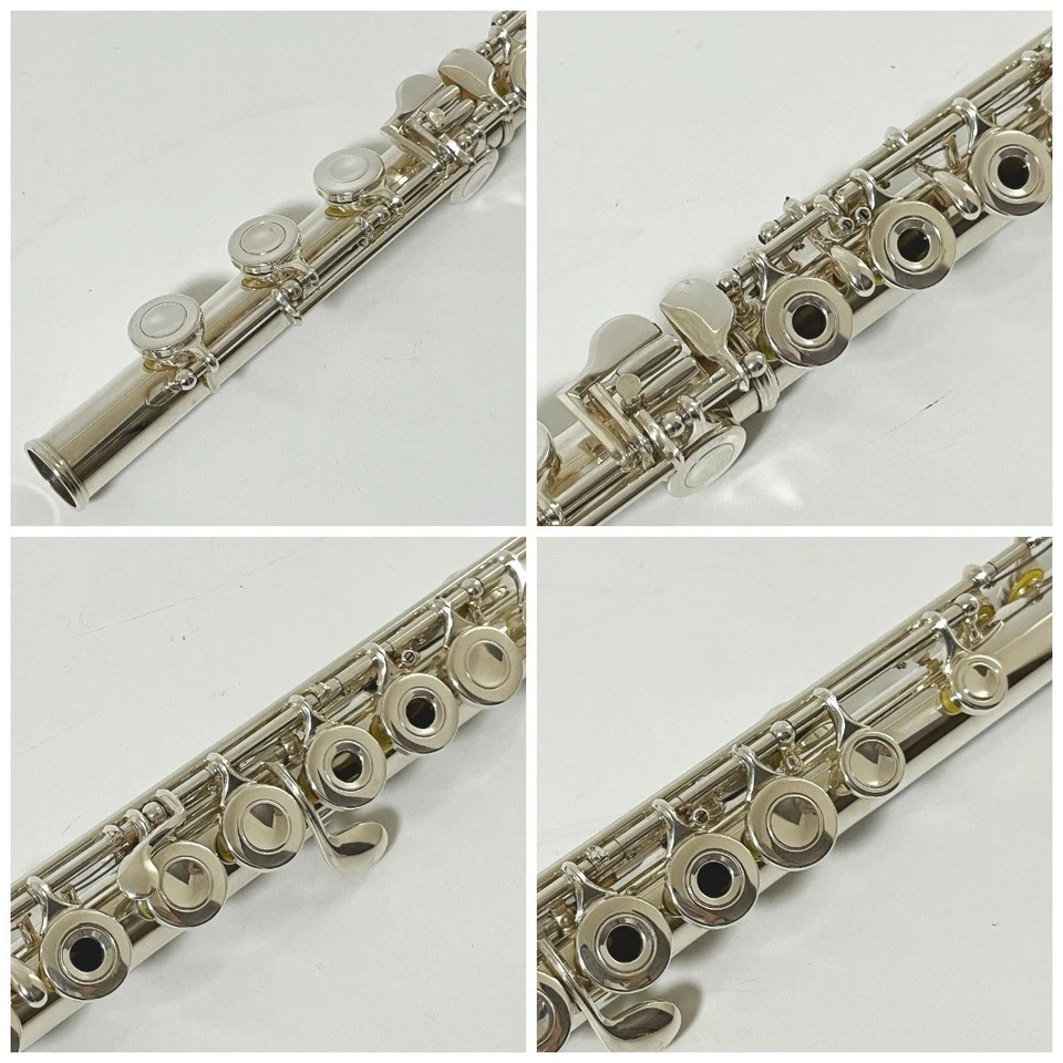 SELMER EE. UU. OMEGA Plata Esterlina Chapado en Oro Anillo Llaves Flauta Foto 2 de 4