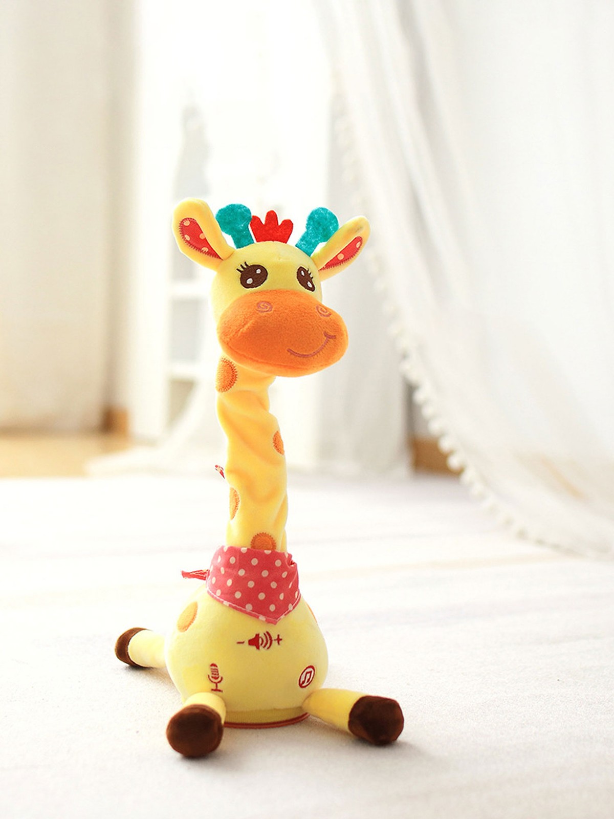Dancing Giraffe Plush With Light UP Twisting Talking Giraffe Stuffed Animal Toy