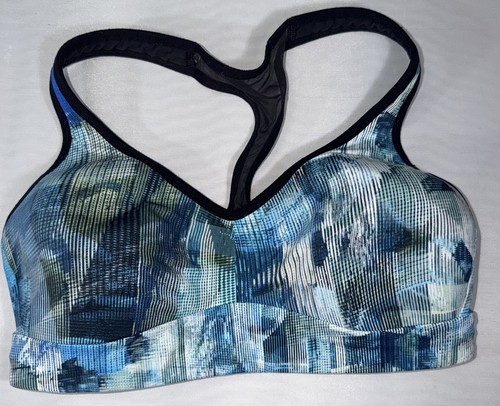 Reggiseno Lululemon Speed Up Sun Dazed Multi Blu - Taglia 2 - Foto 1 di 8