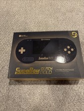 Hyperkin SupaBoy Portable Pocket BlackGold Co...