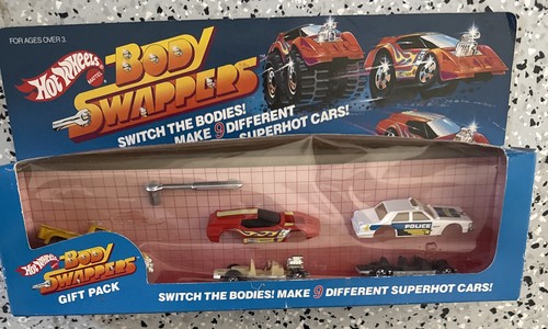 Hot Wheels Body Swappers Gift Pack Brandneu Sealed Mattel 1985 Vintage - Bild 5 von 15