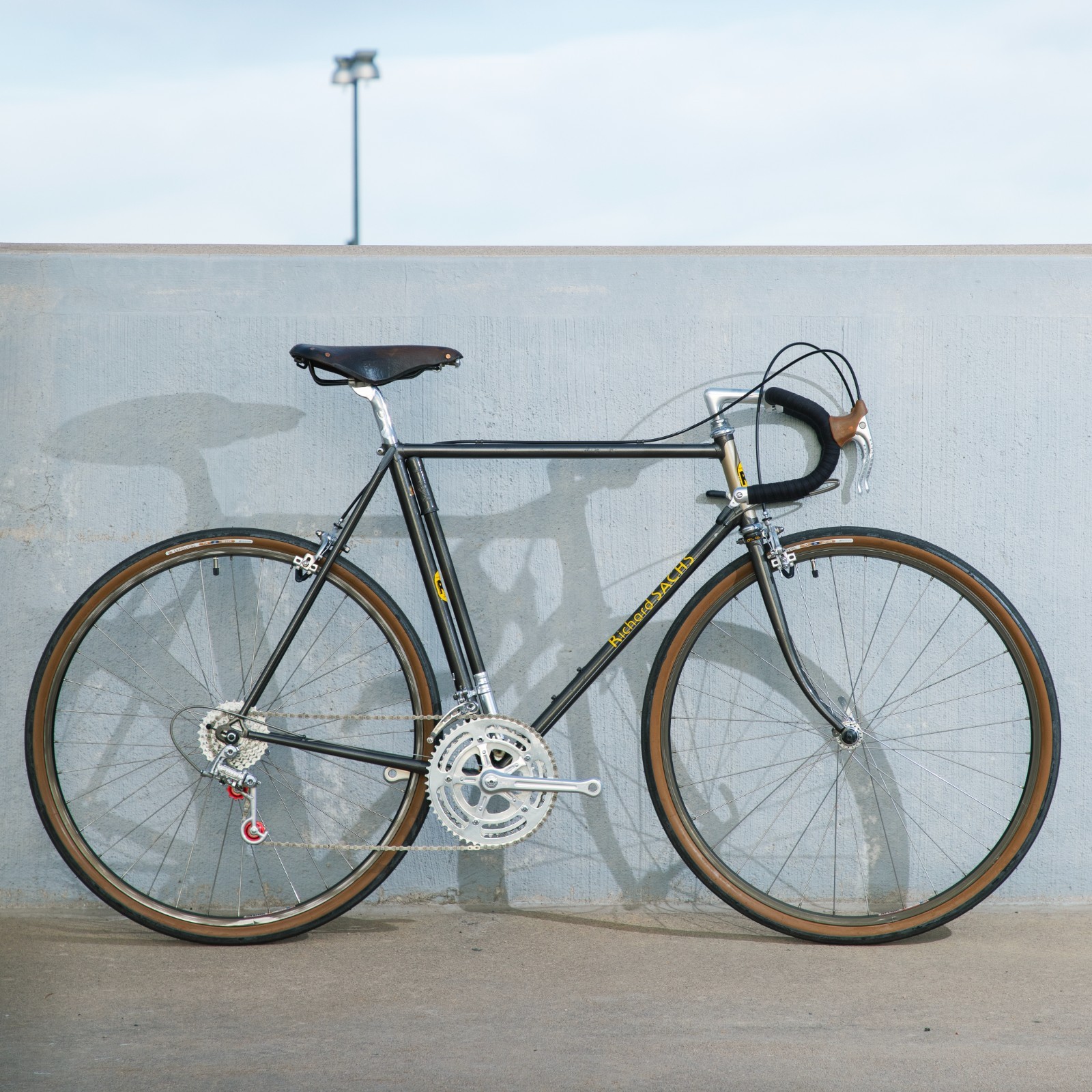 Vintage Gray 59cm 1980 Richard Sachs Road Bike - Camagnolo -