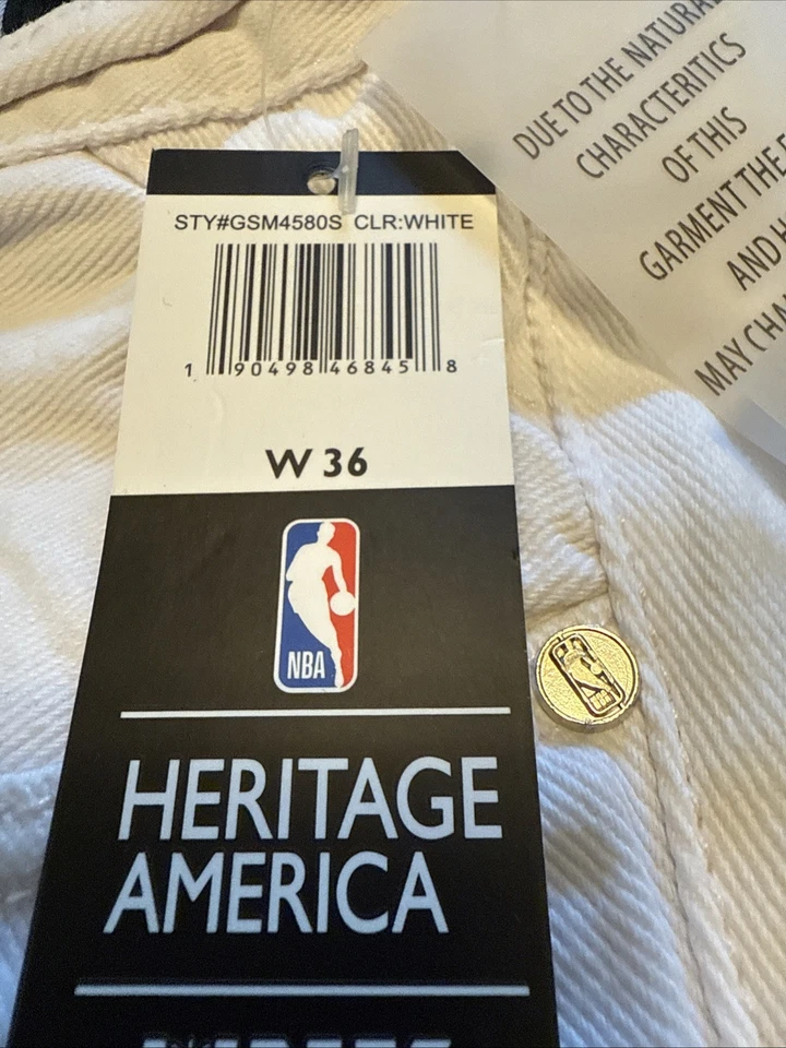 Pantalones para hombre Chicago Bulls NBA Heritage America UNK talla W 36 nuevos con etiquetas Foto 3 de 4