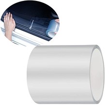 Car Door Edge Guard Invisible Automotive Door Sill 33Ft x 3.94 Transparent