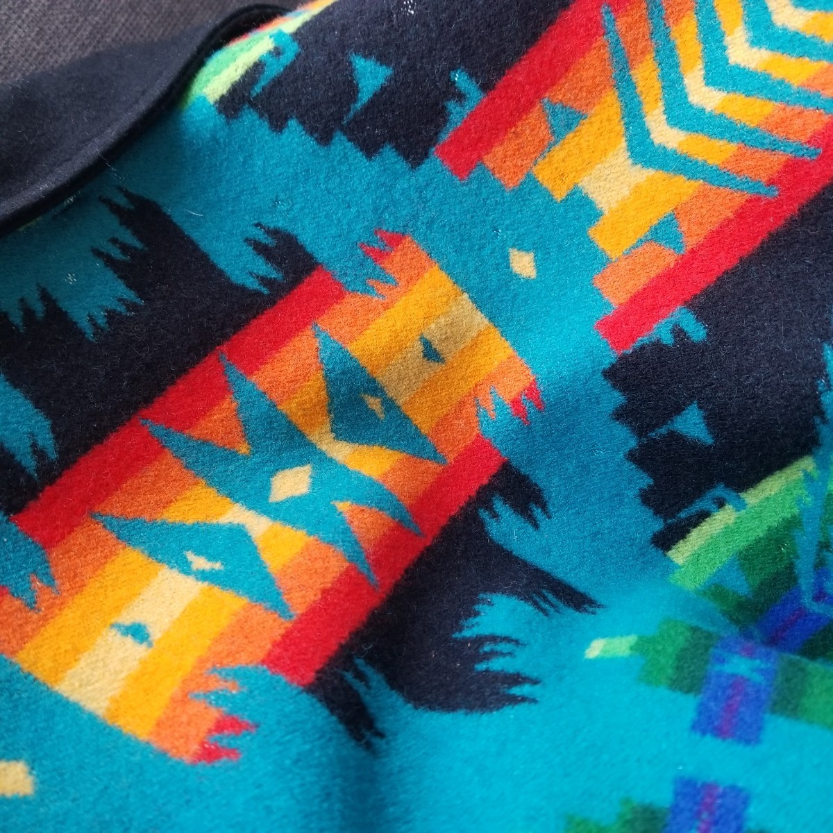 Pendleton Wool Jacket Native Pattern Vintage USA … - image 10