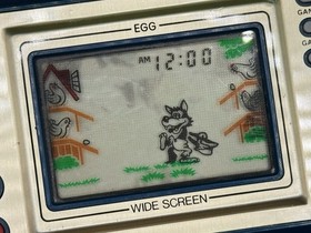 Nintendo Game & Watch Egg EG-26 Widescreen Japan 1981 Serial 07065023 NO RESERVE