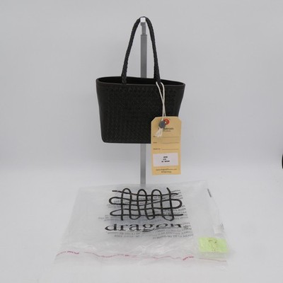 Dragon Diffusion GIA 8946 Schultertasche Tasche dunkelbraun Leder Mesh Outlet...