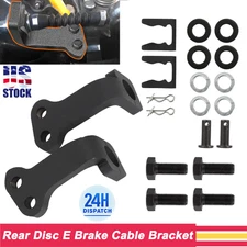 Rear Disc E Brake Cable Bracket Kit For Acura Integra Honda CRX Civic Del Sol US
