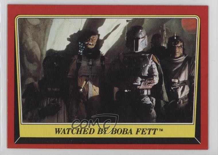 1983 Topps Star Wars: ROTJ Watched by Boba Fett #23 2xw