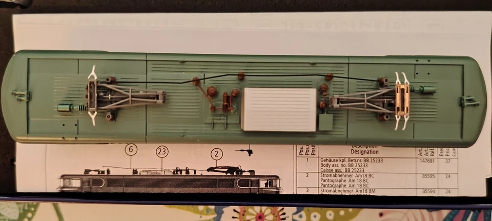  Locomotive électrique BB 25233, livrée d’origine, sound, Ep.IV  - Photo 2/4