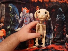 Seasons Floppy Eared Skeleton Dog Halloween Decoration