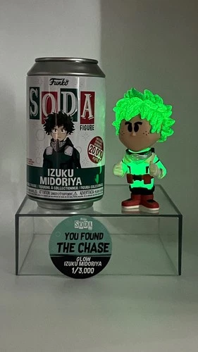 Funko Soda  My Hero Academia  Izuku Midoriya Chase Glow in the Dark