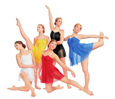 Child Small WHITE VERSION Lyrical Ballet Dance Costume TRULY