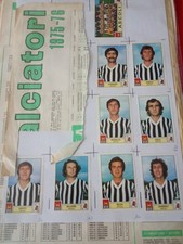 CALCIATORI PANIN 1975 1975 75 76 TRASFERIBILI SCUDETTI MASCOTTE A SCETA RECUPERO