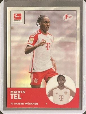 Mathys Tel - 2023-24 Topps Chrome Bundesliga - TAN-44