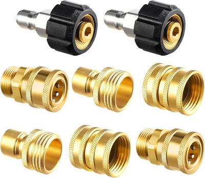 #ad #ad Pressure Washer Adapter Set Quick Disconnect Kit for Pressure Washer Use $63.54