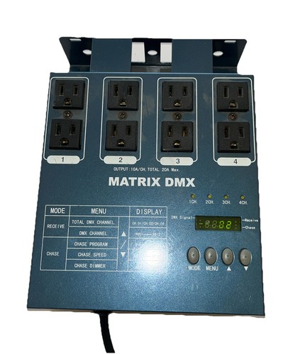 Dimmer DMX Matrix 4 canali funzionante - Foto 9 di 12