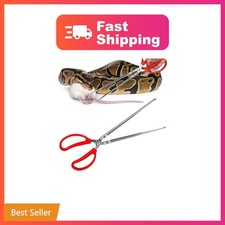 Snake Feeding Tongs,15 Inch Reptile Feeding Tongs,Extra Long Large Tweezers f...