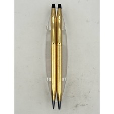 Cross 1/20 12kt Gold Filled Pen and Pencil Set - Minor Scuff
