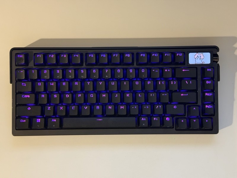 ASUS ROG Azoth Extreme Wireless Mechanical Gaming Keyboard Fully Working -No Box