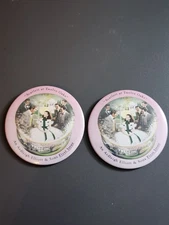 Lot 2 Scarlett At Twelve Oaks Vintage Button Ardleigh Elliott & Sons First Issue