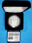 Roger Clemens Commemorative Medallion 1 Oz 999 Fine Silver Highland Mint Box COA