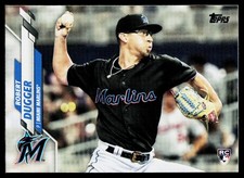 2020 Topps Robert Dugger #475 RC Rookie Miami Marlins
